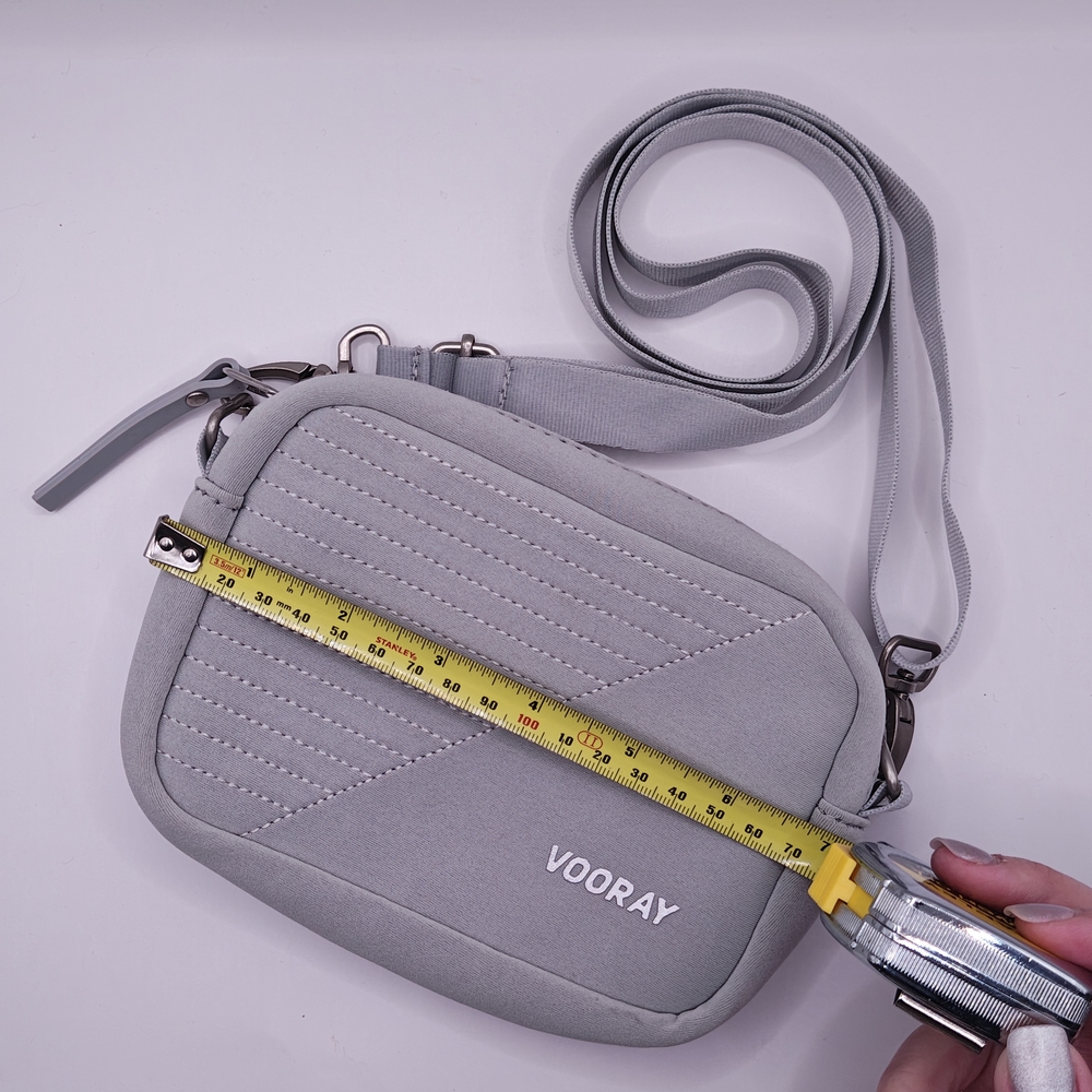 Vooray Grey Crossbody Sidekick Bag NWOT